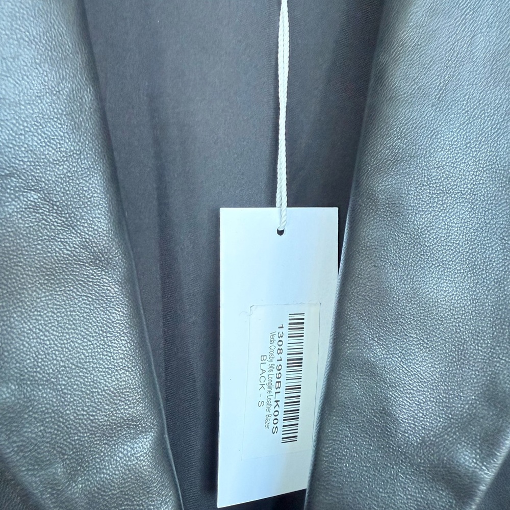 Reformation Black Leather Jacket - Picture 5 of 8